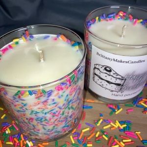 Happy birthday cake candle 9oz